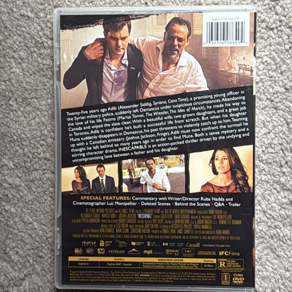 “Inescapable” Widescreen DVD! - Picture 3 of 6